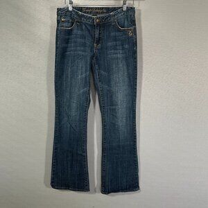G Unit Jeans Womens 11 Bootcut Cotton Stretch Embellished Pocket